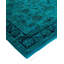 Tapis bleu noué à la main de conception unique Chimel