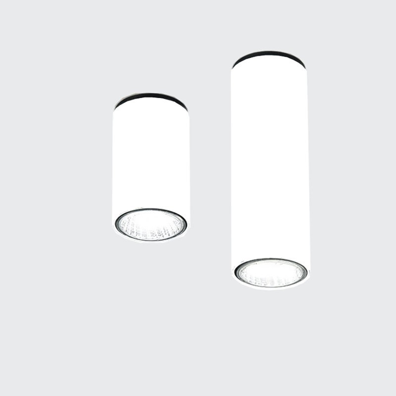 Kronn 1-Light Flush Mount, White/8.0625" H x 8.0625" W x 2.75" D