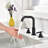 Widespread 2-handle Bathroom Faucet-59762343