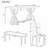 6-Piece Retro Rectangular Dining Table Set-115300249-115300248