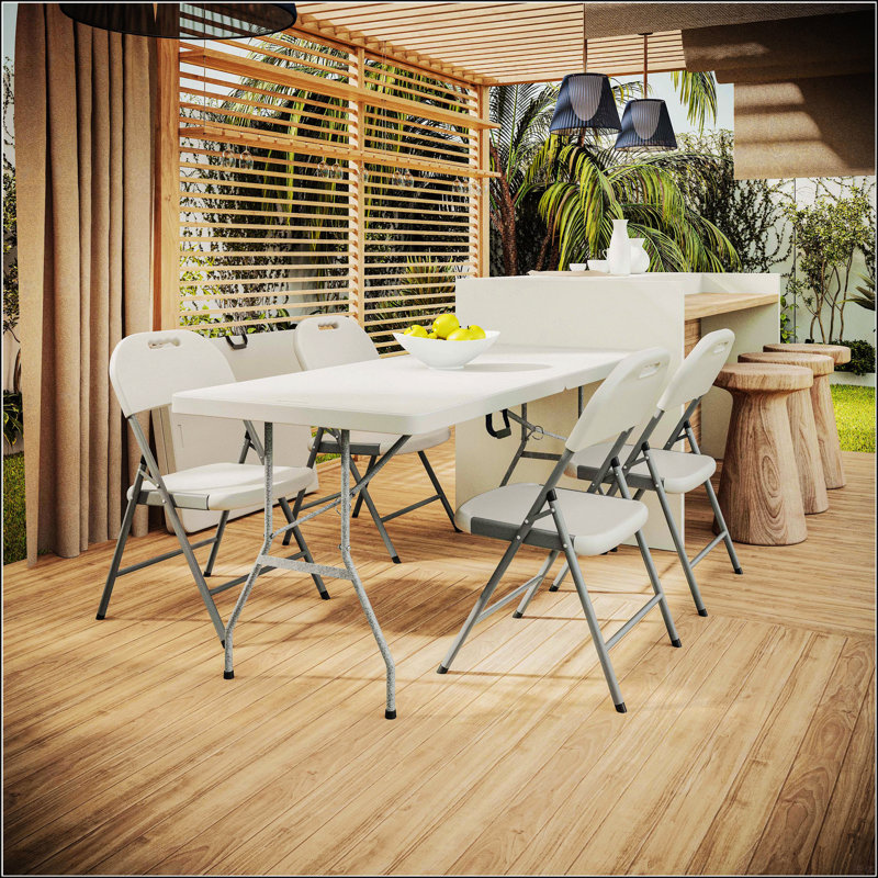 Versatile Folding Table With User-Friendly Design For Various Settings
