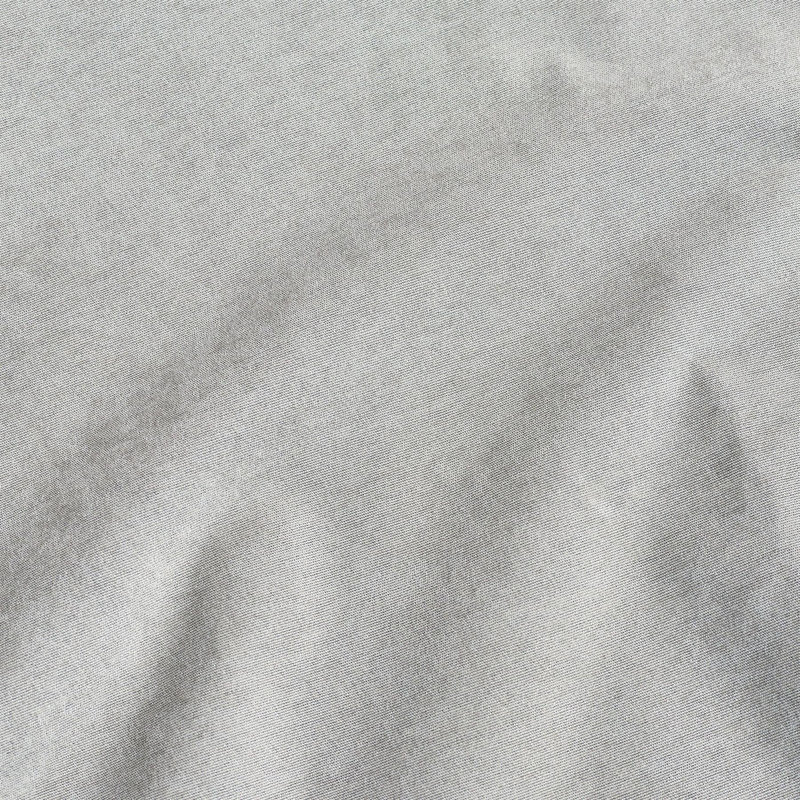 Eilfried Chenille Ring Top Eyelet Curtains, Silver, 117cm Width x 183cm Drop