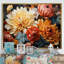 Chrysanthèmes Collage d'automne II-464528619-464528618