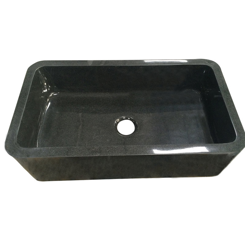 Acantha 33'' L Single Bowl Engineered Stone Kitchen Sink
