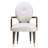 Roxbury Park 19 " H Tufted Microfiber / Microsuede Upholstered Armchair