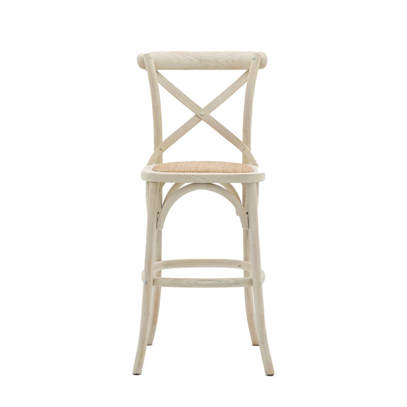 Tressa Counter Stool, White