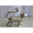 Aluminum Walking Monkey Statue, Playful Charm for Any Space 10" x 3" x 10"H