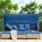 4 Pieces Uv-proof Resin Wicker Patio Sofa Set Included A 4-seat Sofa, 2 Ottomans, A Lifting Table, Retractable Canopy, Cushions And Adjustable Backrest-926119314
