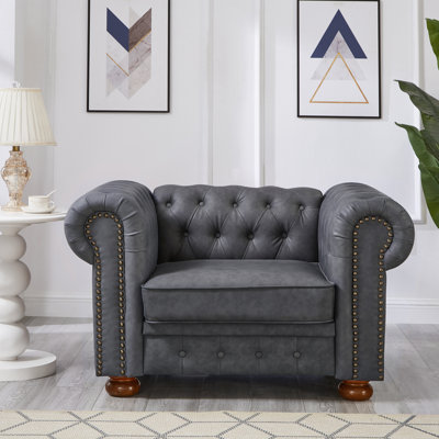 Fauteuil Chesterfield Modern