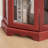 Curio Cabinet Lighted Glass Display Curio Cabinet W/Tempered Glass Doors And Shelves-1394236947