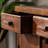 Creative Solid Wood Storage Porch Cabinet Solid Wood 2 -Drawer Accent Cabinet