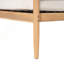 Causeuse d'extérieur en bois d'acacia Verona