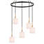 Luminaire suspendu rectangulaire 5 lumières grappe Thiede-1838677248-1839415957