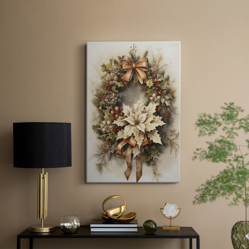 Art de Noël de Noël - galerie Cavas sur mesure, H 60 po x l 40 po