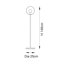 148cm Novelty Floor Lamp