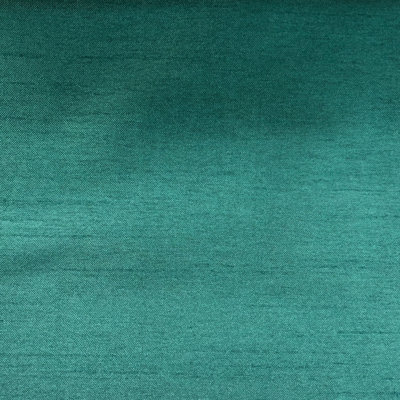 Caprice Fabric | Solid Faux Silk Fabric | Color Emerald
