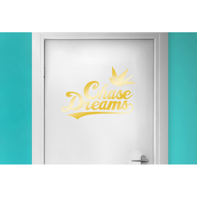Wall Decal, Shiny Gold
