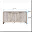 Armoire décorative de style campagnard avec 4 portes