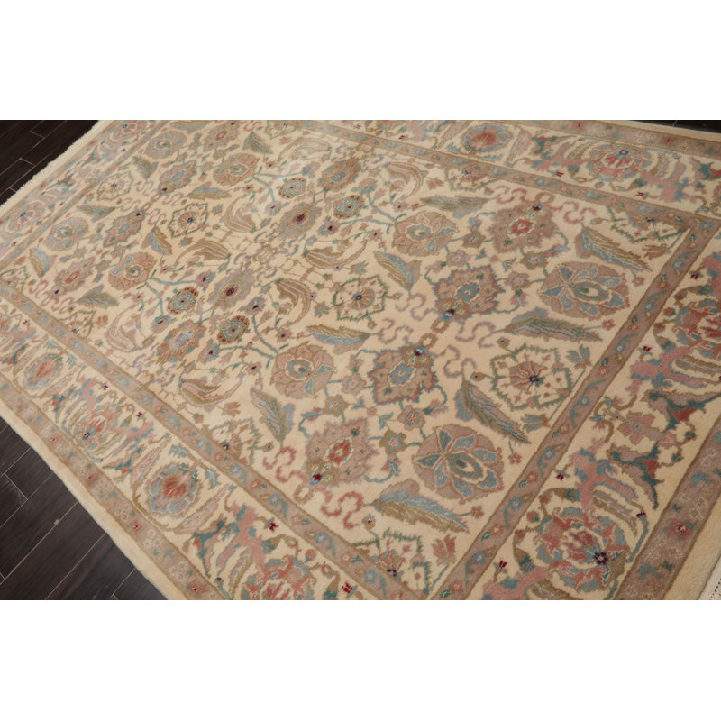 Tapis velouté 6 po x 9 po Oushak