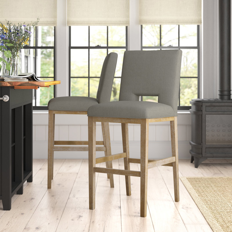 Geir, Gray, Bar Stool (31" Seat Height)