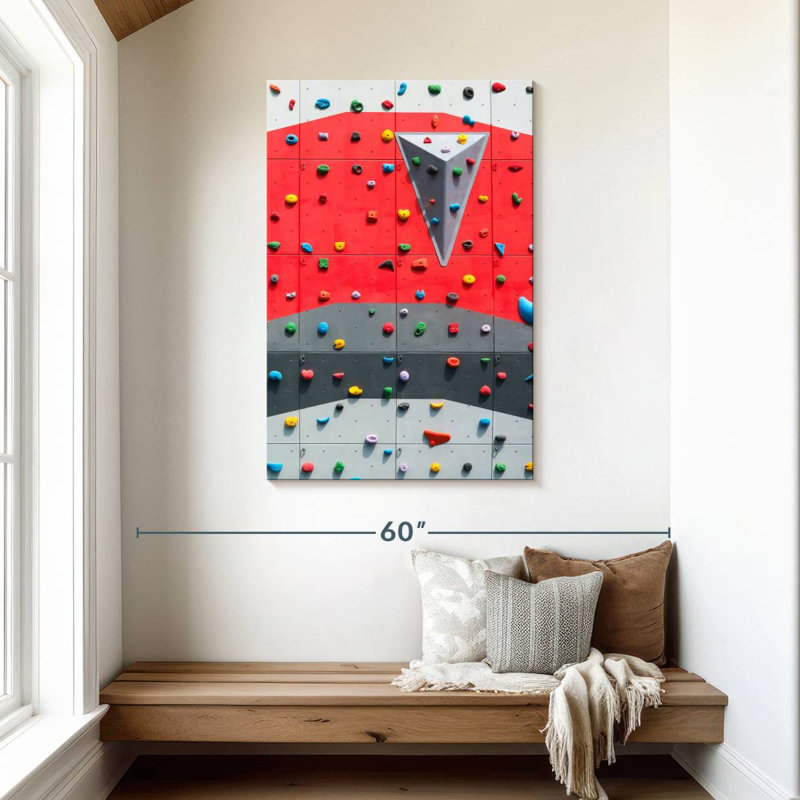Sireci Indoor Climbing, 45" H x 30" W