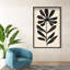 Oliver Gal Fronds of Nightfall II Abstract - Luxury Shadowbox Framed Wall Art-267467228-267467206