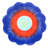 Poppy 3-D Flower Dessert Plates