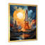 Expressionniste, Navette Spatiale Burst III, impression d'art sur toile Rocketship-134126069-97186546