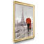 «Modern Couple In Paris», reproduction d'art sur toile-390872854-390872860