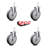 Thermoplastic Rubber Casters