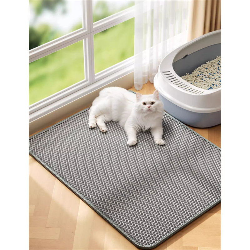 Plastic Litter Mat, 0.3" H x 35.43" W x 23.62" D