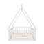Rusnak Twin Tent Bed Kid Floor Bed Standard Platform Bed-2042381156