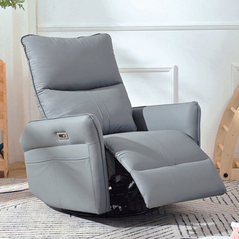 270° Power Swivel Rocker Recliner - Electric, Small Spaces, Single Sofa