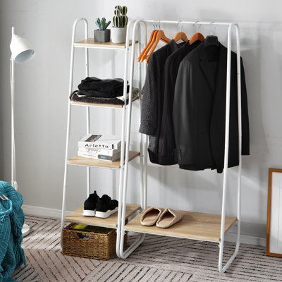 Mishler 104cm Clothing Rack