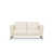 Cream Faux Leather
