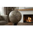 Koregan Classic Desk Globe on Stand with World Map Design - Home Decor Decorations for Living Room and Coffee Table - 7", Green & Black