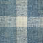 Tapis bleu en laine touffeté à la main Maney-111706139