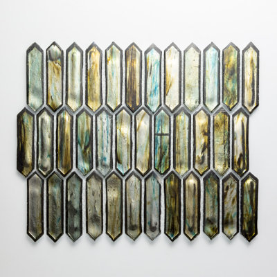Carrelage mosaïque en verre 1 "x 3,5" Luxor