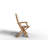 Ogbu 7-Piece Rectangular Teak Outdoor Dining Set with Folding Armchairs-859040785