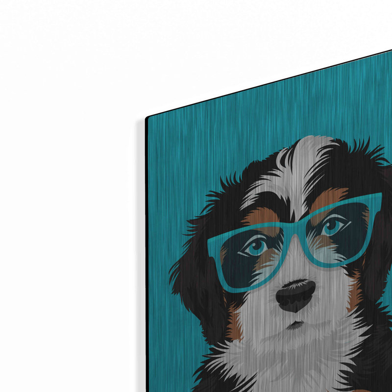 «Bernese Mountain Blue» par Debbie Gray, H 16 po x l 12 po