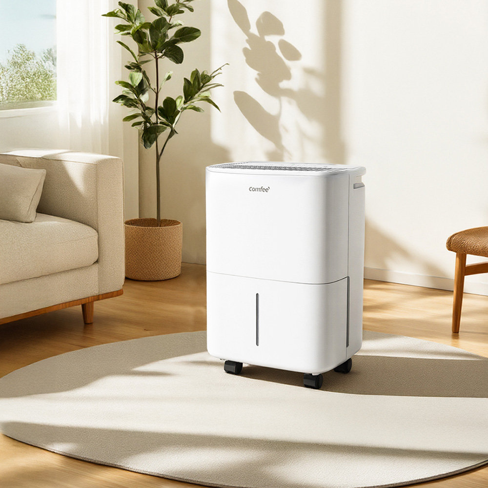 COMFEE' Aqua Dry 12L/DAY Dehumidifier for Home with 2.5L Water Tank