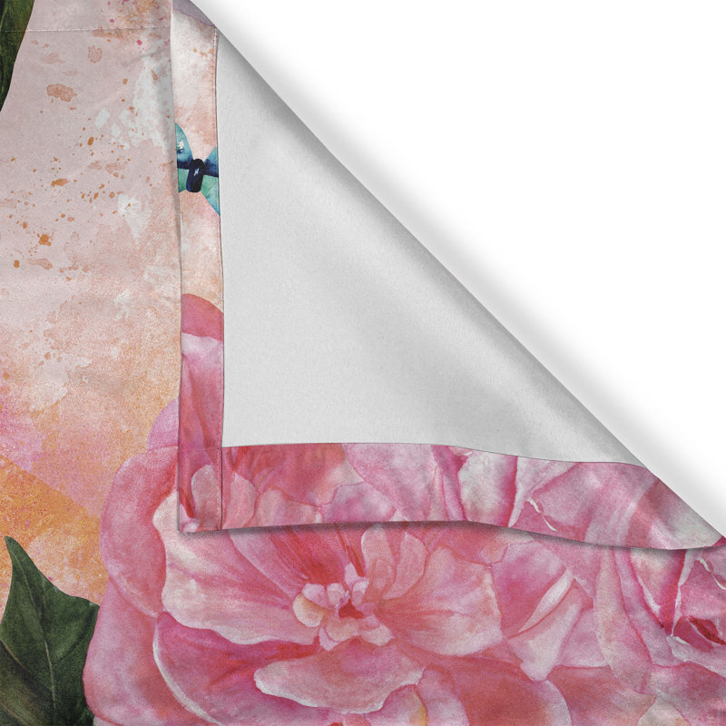 Semi Sheer Curtain Pair
