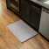 Brenly Geometric Machine Washable Non Skid Indoor Area Rug - Light Gray