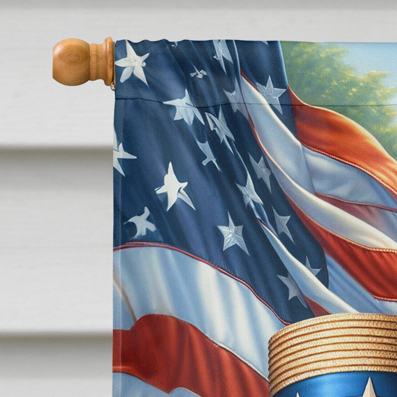 Drapeau «All American House», Épagneul Cavalier