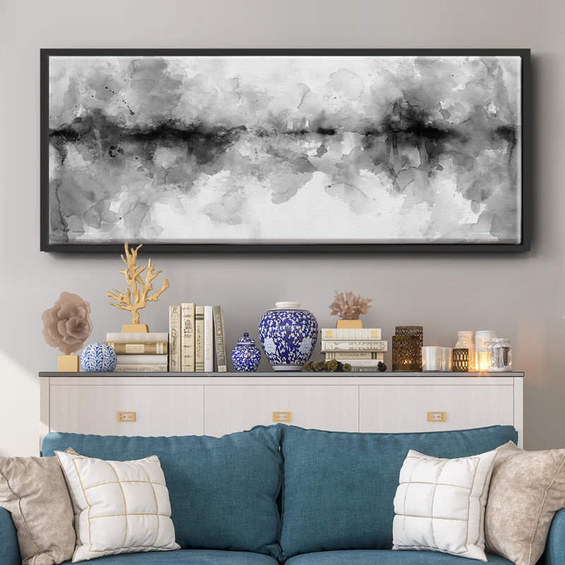 Island Mist- Framed Canvas