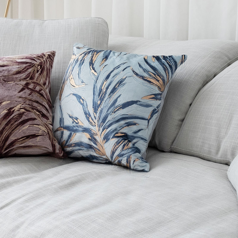 Beverly Hills Throw Pillow, Blue