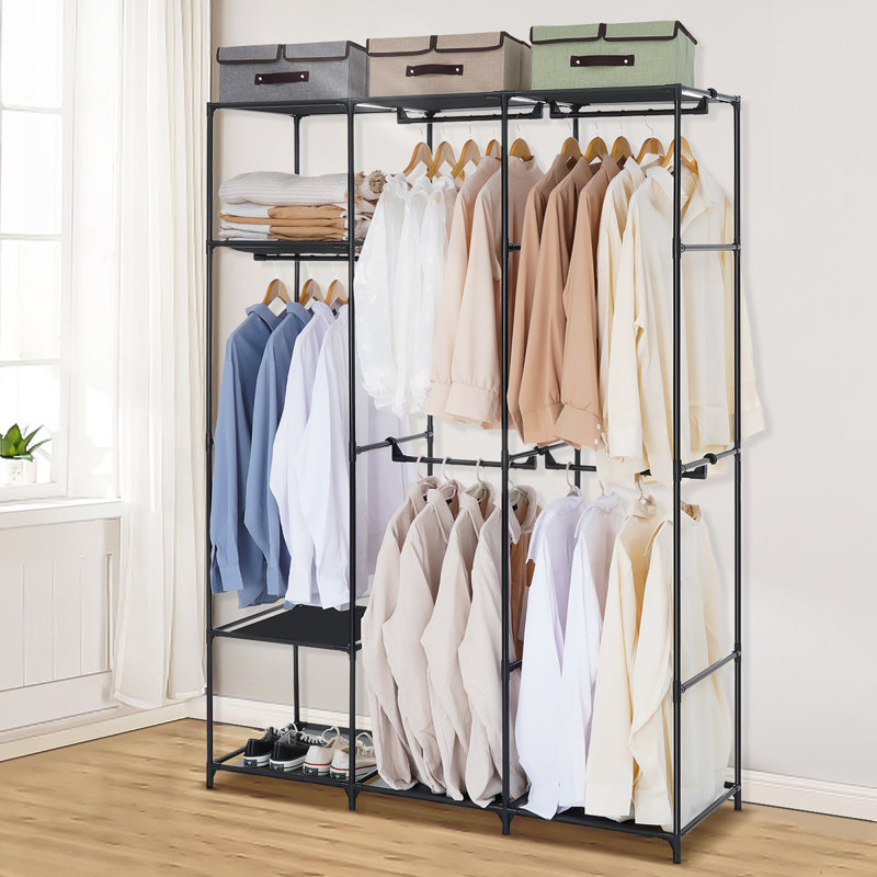 Portant à vêtements 49,6 po Reffett