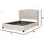 Grand lit plateforme tapissier capitonné Dominico-55593918-106331054