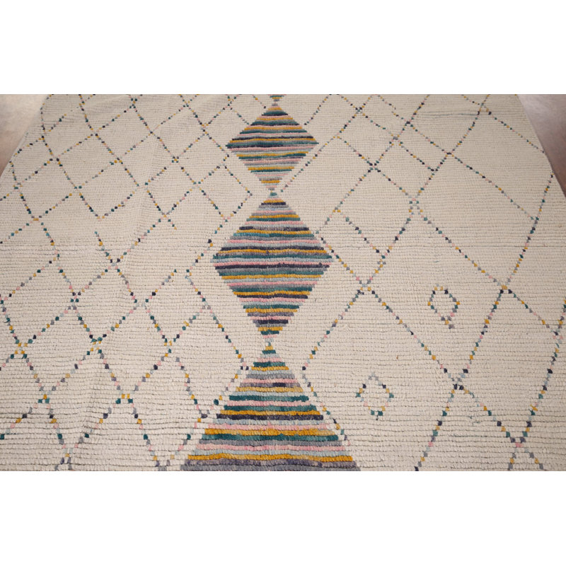 All-Over Trellis Moroccan Oriental Area Rug