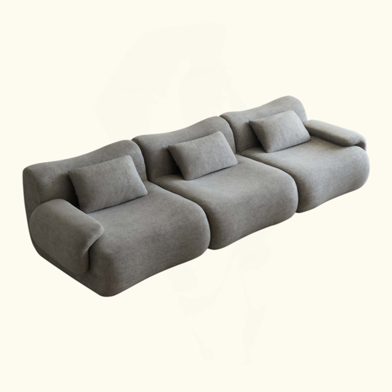 Canapé modulaire modulaire, canapé modulaire compressé, canapé de style minimaliste moderne, chambre à coucher, canapé compressible confortable et peu encombrant